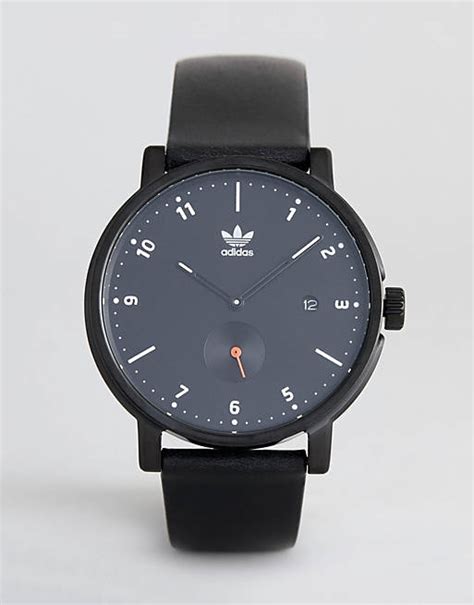 adidas z12 district leren horloge